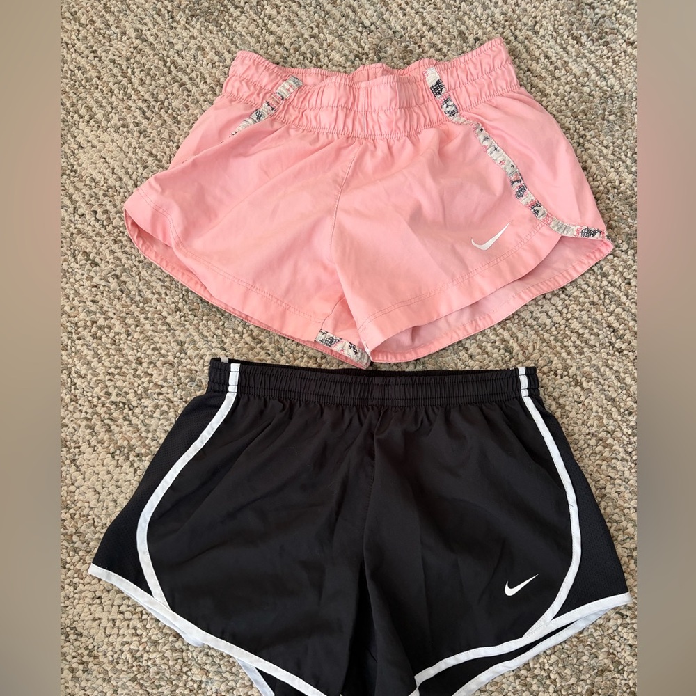 Nike girls running shorts